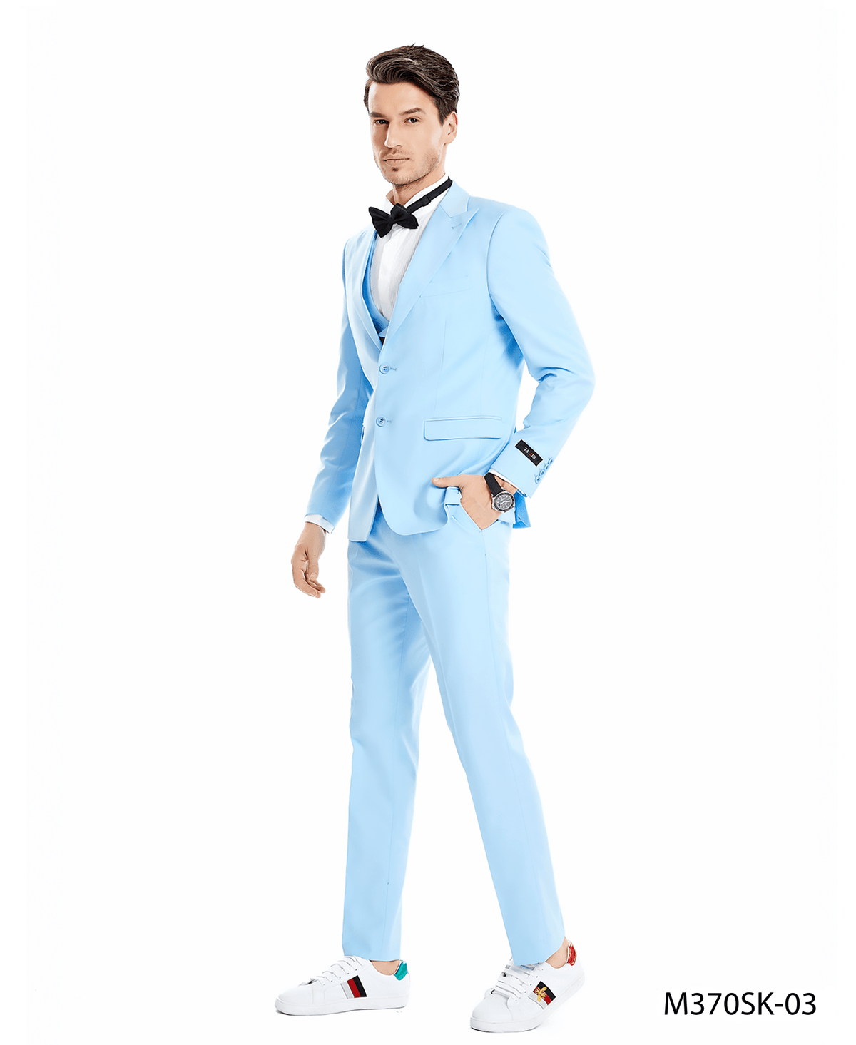 Sky Blue Mens - suit - Bundle Bus