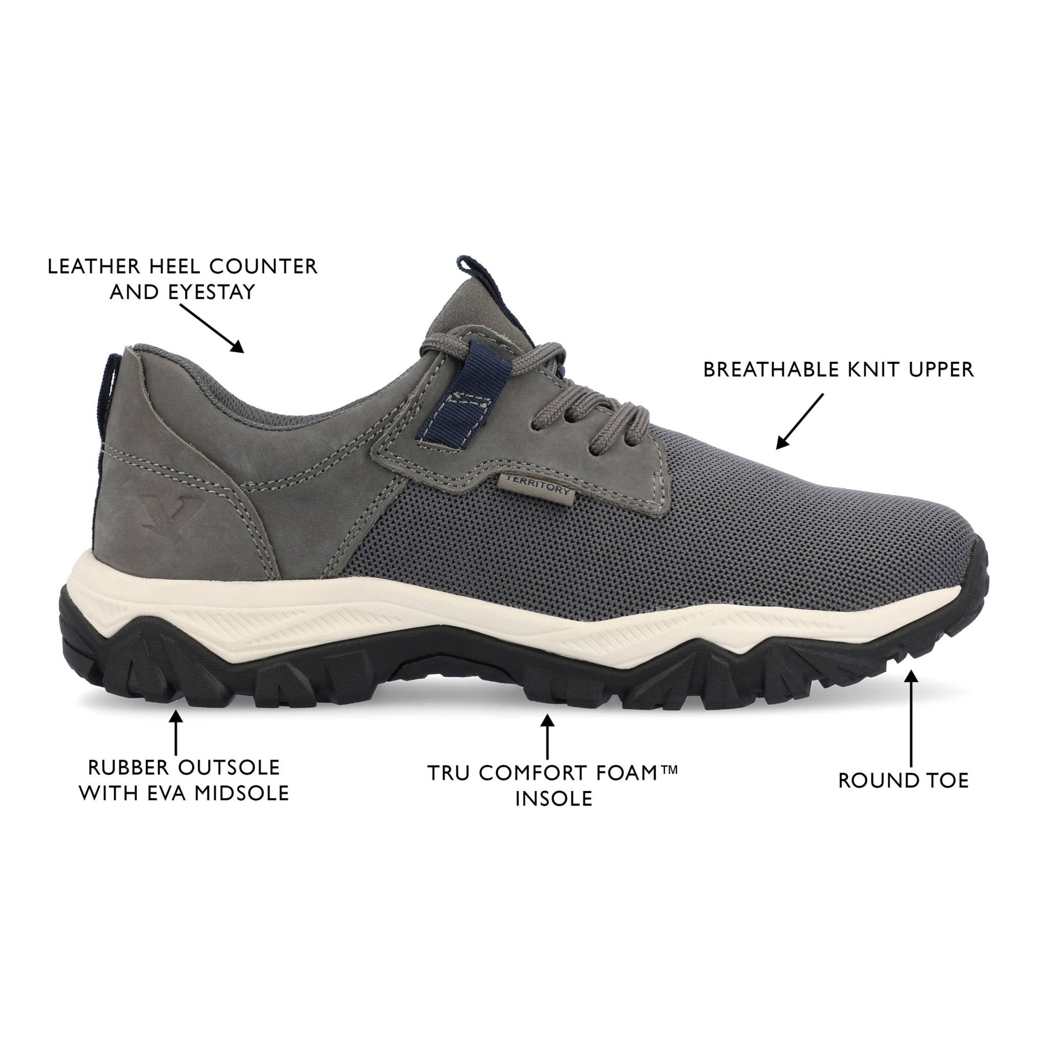 Territory Trekker Casual Knit Sneaker - Bundle Bus