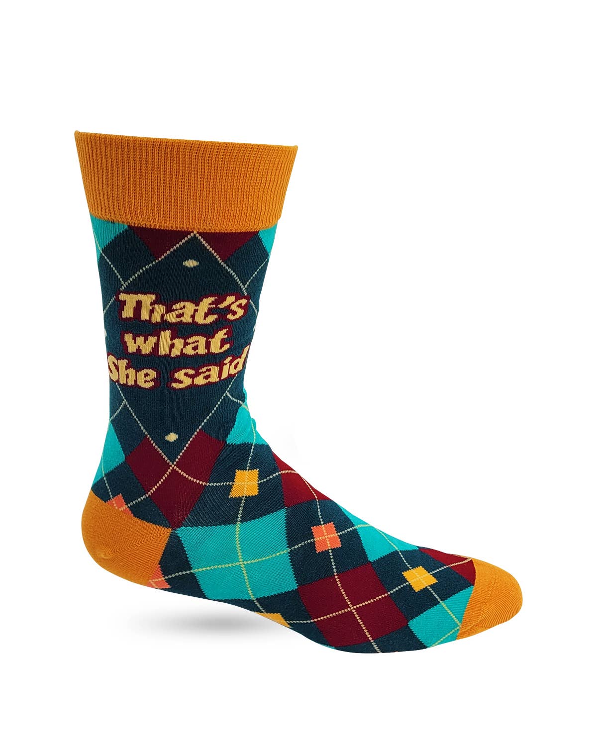 That's What She Said Men's Novelty Crew Socks - Bundle Bus