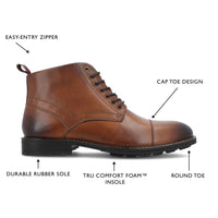 Thomas & Vine Avrum Cap Toe Ankle Boot - Bundle Bus