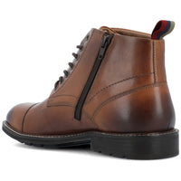 Thomas & Vine Avrum Cap Toe Ankle Boot - Bundle Bus