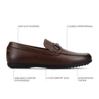 Vance Charles Slip - on Driving Bit Loafer - Bundle Bus