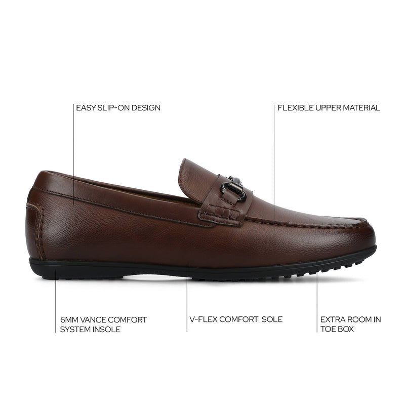 Vance Charles Slip - on Driving Bit Loafer - Bundle Bus