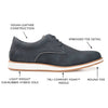 Vance Co. Blaine Embossed Casual Dress Shoe - Bundle Bus