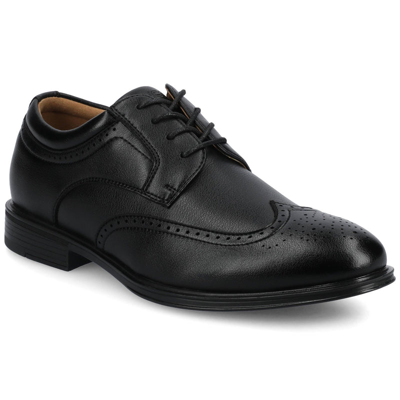 Vance Cormac Comfort Wingtip Oxford Dress Shoe - Bundle Bus