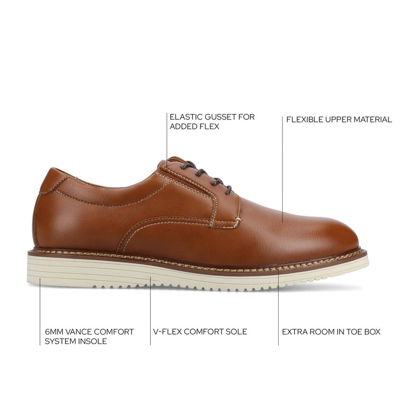 Vance Killian Plain Toe Casual Hybrid Dress Shoe - Bundle Bus
