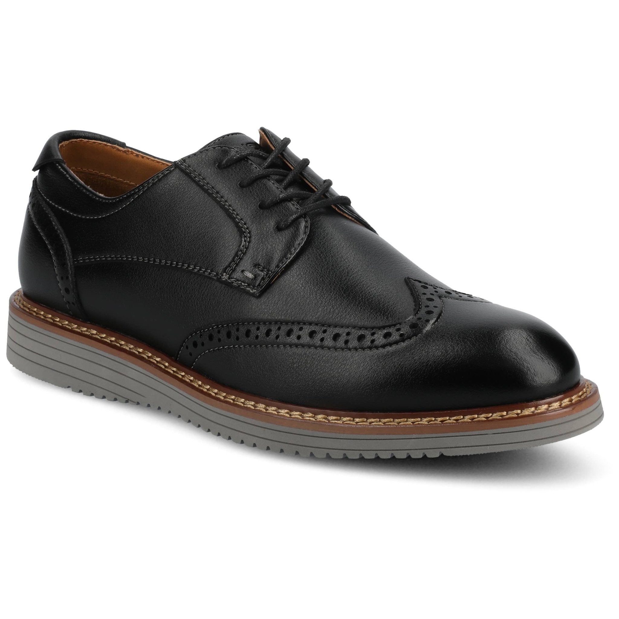 Vance Lorenzo Wingtip Hybrid Casual Dress Shoe - Bundle Bus