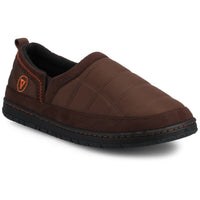 Vance Mens Jared Quilted Shearling Slipper - Bundle Bus