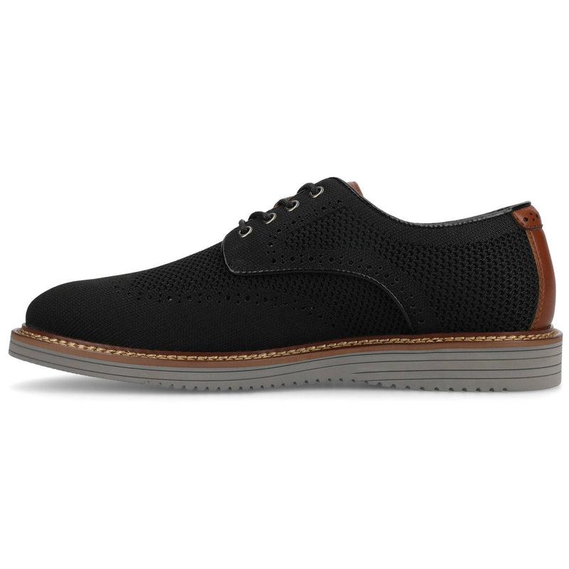Vance Whitaker Casual Knit Hybrid Wingtip Dress Shoe - Bundle Bus