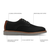 Vance Whitaker Casual Knit Hybrid Wingtip Dress Shoe - Bundle Bus