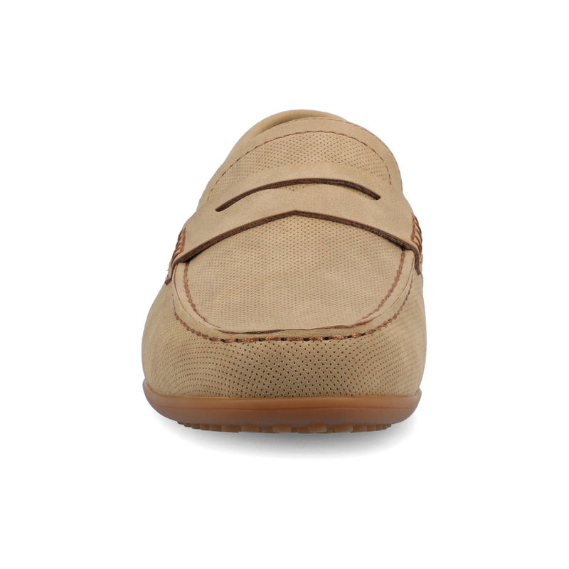 Vance Yates Perforated Slip - on Driving Penny Loafer - Bundle Bus