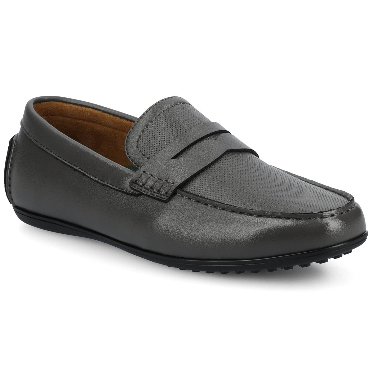 Vance Yates Perforated Slip - on Driving Penny Loafer - Bundle Bus