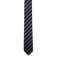 Geometric  Microfiber Poly Woven 2.25" Slim Tie - MPWS5918