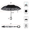 Abstract Geometric Open Inverted Umbrella -IUM18085 - Bundle Bus