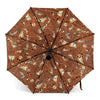 Animal Print Compact Umbrella with Plastic Handle - UM5006 - Bundle Bus