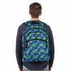 Blue Dots Pattern Novelty Backpack-NVBP-22 - Bundle Bus