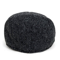 Fall/Winter Black & Charcoal Striped Ivy Hat - H1805054 - Bundle Bus