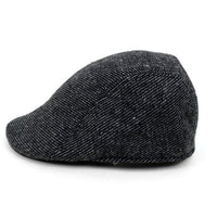 Fall/Winter Black & Charcoal Striped Ivy Hat - H1805054 - Bundle Bus