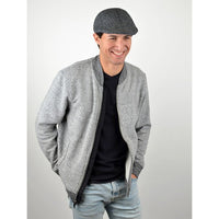 Fall/Winter Black & Charcoal Striped Ivy Hat - H1805054 - Bundle Bus
