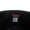 Fall/Winter Black Trilby Fedora Hat with Gray Dots & Black Band Trim - H1805260 - Bundle Bus
