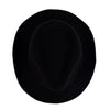 Fall/Winter Wide Brim Trilby Fedora Hat with Black Band Trim - H1805264 - Bundle Bus