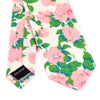 Floral Cotton Slim Tie 2.5"- NVC-FLORAL3 - Bundle Bus