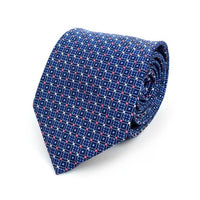 Geometric Microfiber Poly Woven Tie - MPW5917 - Bundle Bus