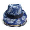 Kid's Short Brim Palm Tree Fedora Hat - BF180601 - Bundle Bus