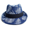 Kid's Short Brim Palm Tree Fedora Hat - BF180601 - Bundle Bus