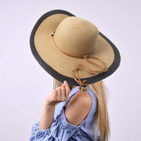 Ladies Floppy Bead Hat-LFH190111-STW - Bundle Bus