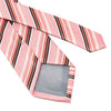 Men Diagonal Stripe Micro Fiber Poly Woven Tie-MPW5953 - Bundle Bus