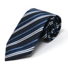 Men Diagonal Stripe Micro Fiber Poly Woven Tie-MPW5953 - Bundle Bus