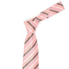 Men Diagonal Stripe Micro Fiber Poly Woven Tie-MPW5953 - Bundle Bus