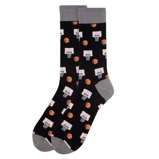 Men's Basketball Novelty Socks - NVS1914 - Bundle Bus