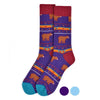 Men's Brown Bear Fun Novelty Socks - NVS19432 - Bundle Bus