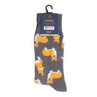 Men's Dancing Dog Novelty Socks- NVS19624 - Bundle Bus