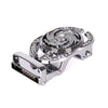 Men's Decor Rotating Bling Ratchet Belt-MGLBB59-SIL - Bundle Bus