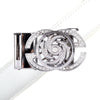 Men's Decor Rotating Bling Ratchet Belt-MGLBB59-SIL - Bundle Bus