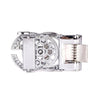 Men's Decor Rotating Bling Ratchet Belt-MGLBB59-SIL - Bundle Bus