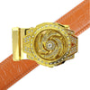 Men's Decor Rotating Bling Ratchet Belt-MGLBB60-GD - Bundle Bus