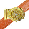 Men's Decor Rotating Bling Ratchet Belt-MGLBB60-GD - Bundle Bus