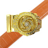 Men's Decor Rotating Bling Ratchet Belt-MGLBB60-GD - Bundle Bus