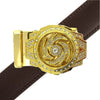 Men's Decor Rotating Bling Ratchet Belt-MGLBB60-GD - Bundle Bus
