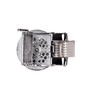 Men's Dollar Sign Rotating Bling Ratchet Belt-MGLBB65-SIL - Bundle Bus