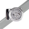Men's Dollar Sign Rotating Bling Ratchet Belt-MGLBB65-SIL - Bundle Bus
