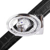 Men's Eagle Bling Ratchet Belt-MGLBB61-SIL - Bundle Bus