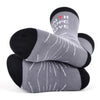 Men's Faith Hope Love Novelty Socks - NVS19574-GRY - Bundle Bus