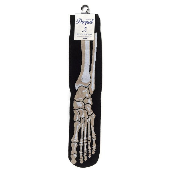 Men's Feet Bones Novelty Socks - NVS19599-BK - Bundle Bus