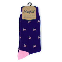 Men's Flying Pigs Premium Collection Novelty Socks - NVPS2007 - Bundle Bus