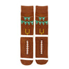 Men's Football Touchdown Novelty Socks- NVS19622-BR - Bundle Bus